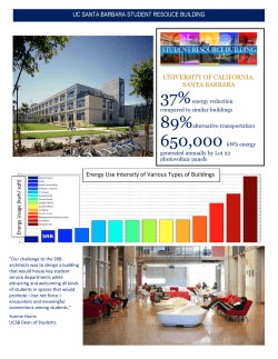 Student Resource Building - UCSB Utility & Energy Services