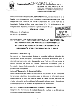 Proyecto de Ley sobre periÃ³dicos y datos de