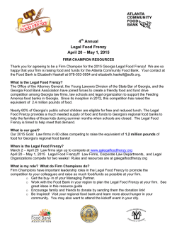 End of Campaign Information Sheet