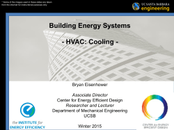 Cooling - UCSB College of Engineering