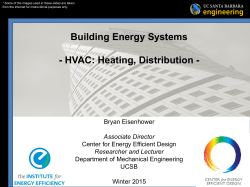 Heating and terminal units - UCSB College of Engineering