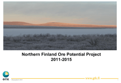 Northern Finland Mineral Potential Project