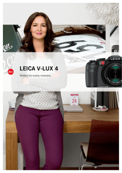 LEICA V-LUX 4 - Leica Camera AG
