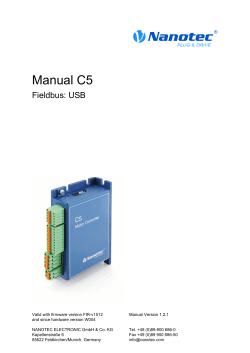 C5 USB Technical Manual V1.2.1