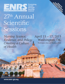 27th Annual Scientific Sessions