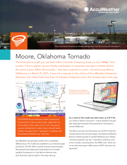 Moore, Oklahoma Tornado - AccuWeather Enterprise Solutions