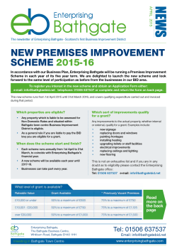 new premises improvement scheme 2015-16