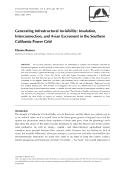 Generating Infrastructural Invisibility: Insulation, Interconnection, and