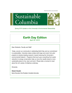 Earth Day Edition - Environmental Stewardship