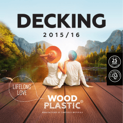 Decking woodplastic leaflet