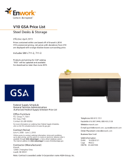 GSA V10 Apex Price List