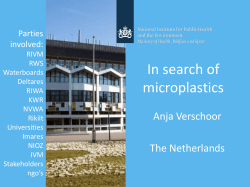 In search of microplastics