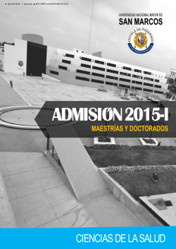medicina veterinaria - Escuela de Posgrado