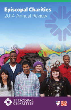2014 Annual Review - Episcopal Charities