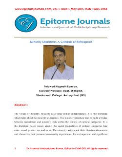 Abstract - Epitome Journals