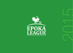 EPOKA LEAGUE International Football Championship for high schools