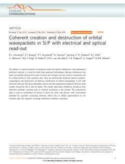 Coherent creation and destruction of orbital wavepackets in Si:P