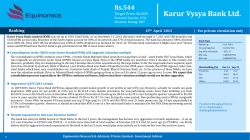 Karur Vysya Bank Ltd.
