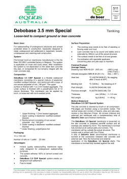 Debobase 3.5 mm Special - Equus Industries Pty Ltd