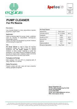 Spetec Pump Cleaner - Equus Industries Pty Ltd