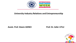 Assist. Prof. Dr. Gizem AKINCI University