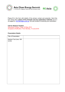 Please fill in this form with details of the primary contact and