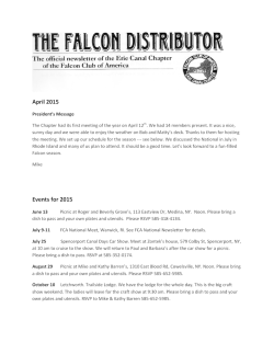 April 2015 Events for 2015