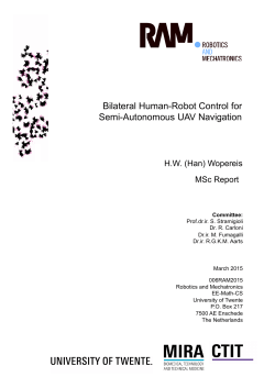 Bilateral Human-Robot Control for Semi