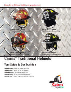 MSA CairnsÂ® Traditional Fire Helmets
