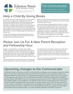 Help a Child By Giving Books Please Join Us For A New Parent