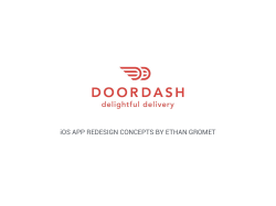 DoorDash Sample Work