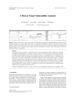 A Shot at Visual Vulnerability Analysis