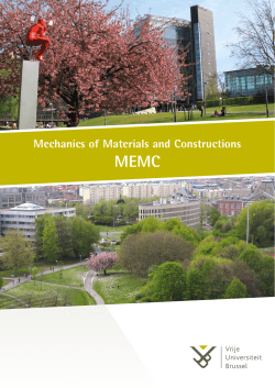 Mechanics of Materials and Constructions