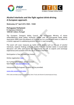 Alcohol interlocks and the fight against drink-driving A
