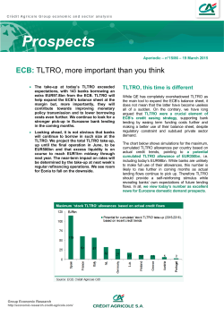 ECB: TLTRO, more important than you think