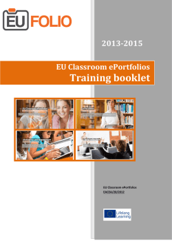 Training booklet