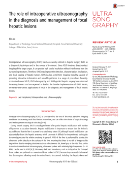 Article PDF - Ultrasonography