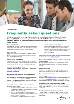 Frequently asked questions flyer