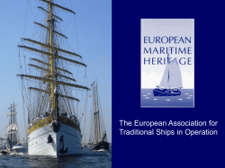 Dia 1 - European Maritime Heritage EMH