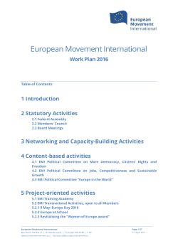found here - European Movement International
