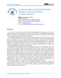 Fundamentals and Multi-Objective Design of Inductive Power