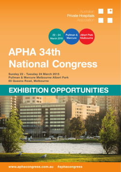APHA 34th National Congress
