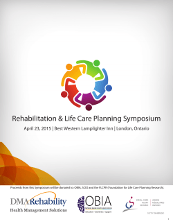Rehabilitation & Life Care Planning Symposium