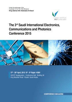 The 3rd Saudi International Electronics, Communications and