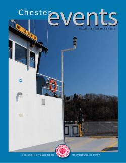Chester Events - Events Magazines