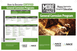 General Corrosion Program