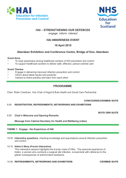 Conference Pack Programme Aberdeen 16 April 2015