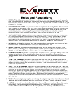 2015 Rules - Everett Team Trail