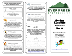 Swim Lessons - Evergreen Sports Center
