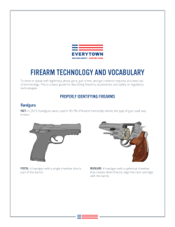 FIREARM TECHNOLOGY AND VOCABULARY